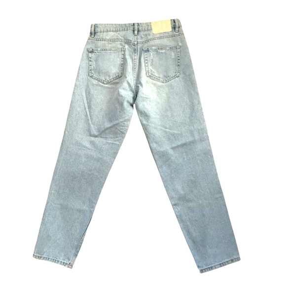 Zara US size 6 high waist distressed jeans size inseam 27 inches - Picture 3 of 4